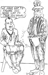 First Political cartoon
