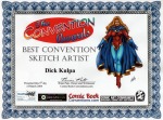 2004 Best Comic Convention Sketcher Award